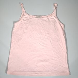 J. Crew 100% cotton light pink fitted tank top L